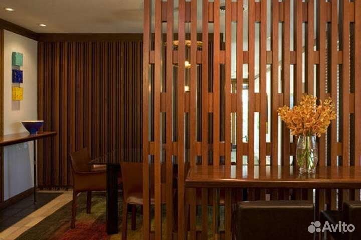 Перегородка из реек в Балашихе