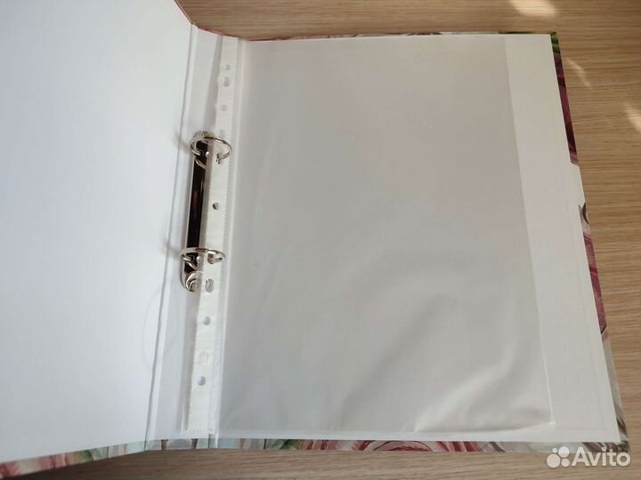 Папка-регистратор для документов А4 на кольцах