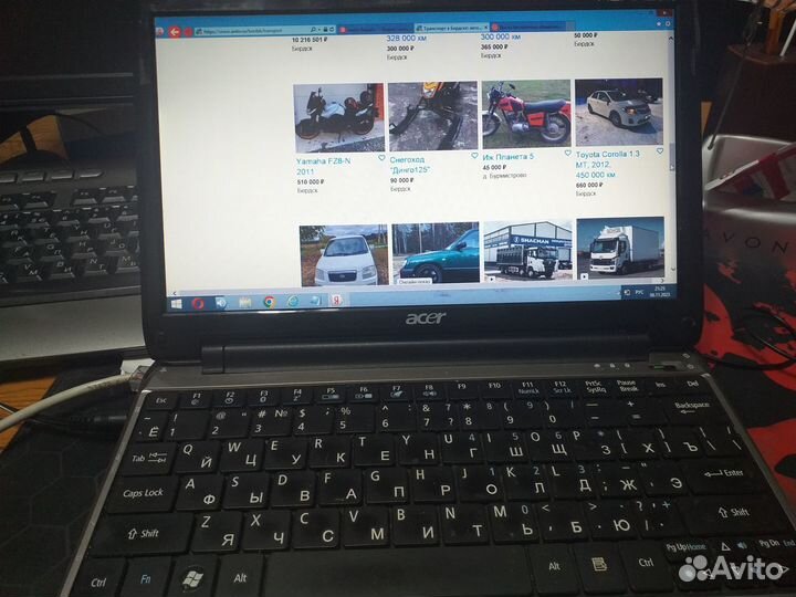 Ноутбук acer aspire ONE Z A3