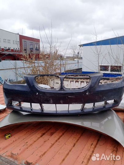 Бампер передний Bmw 5 E60 M54B30 2005