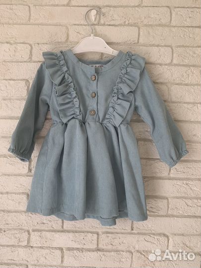 Платье для девочки 86