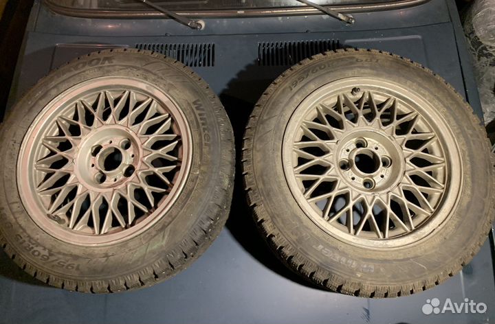Диски bbs r15 на зиме