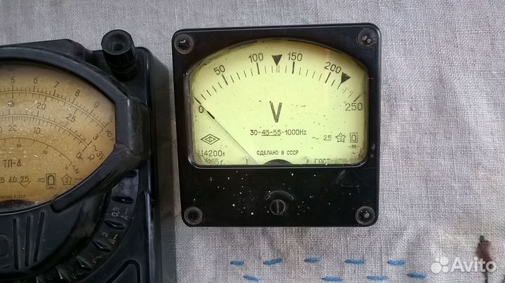 Омметры мульти-метры СССР