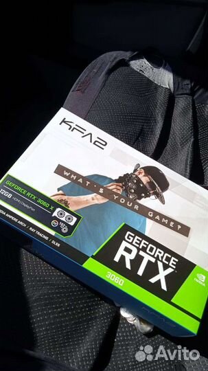 KFA2 GeForce RTX 3060 12gb X Black LHR