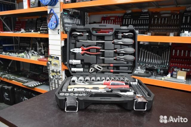 Набор инструментов 58 пр. 1/4