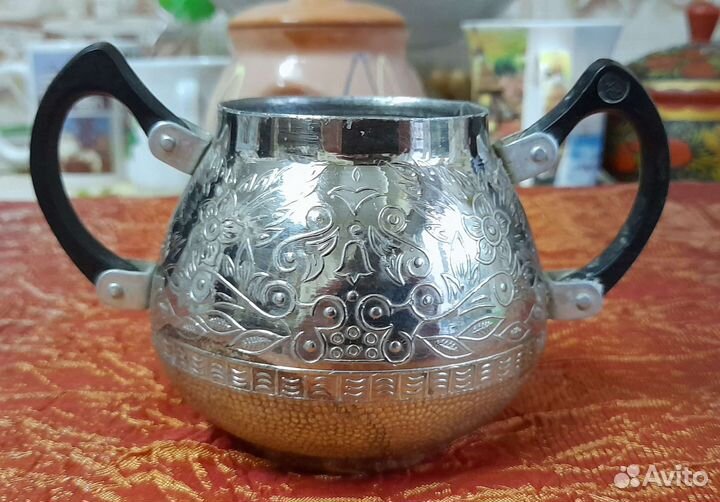 Сахарница,Блюдце Пролетарий, Дулево,Розетка Винтаж