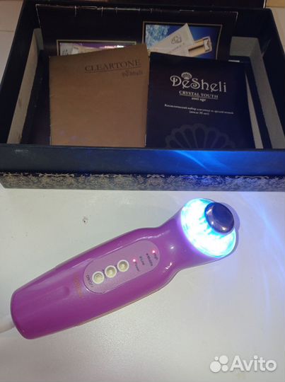 Массажер для лица аппарат Cleartone Desheli