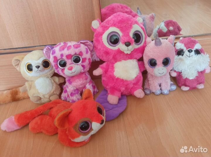 Мягкие игрушки глазастики