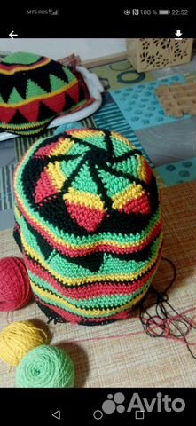 Шапочки растаманские