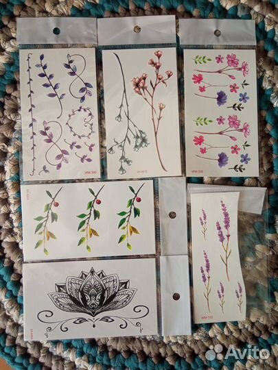 Переводные татуировки