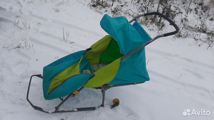 Санки коляска Nika тимка премиум