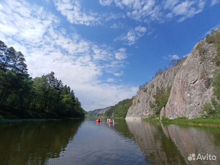 Тур по р.Белая, Башкирия