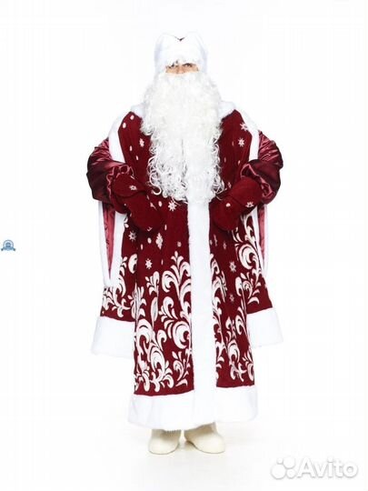 Карнавальный костюм деда мороза и снегурочки