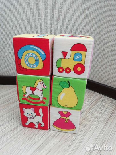 Мягкие кубики