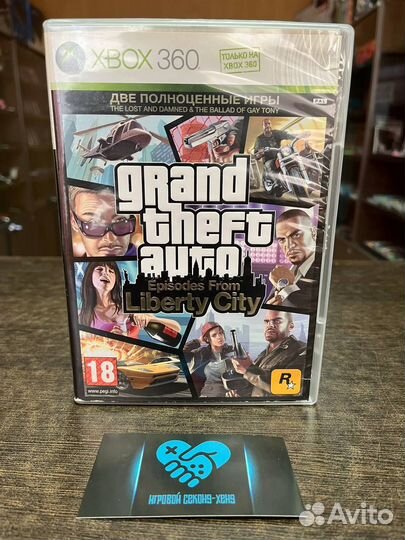 GTA 4 Episodes From Liberty City. Xbox360 Xbox 360