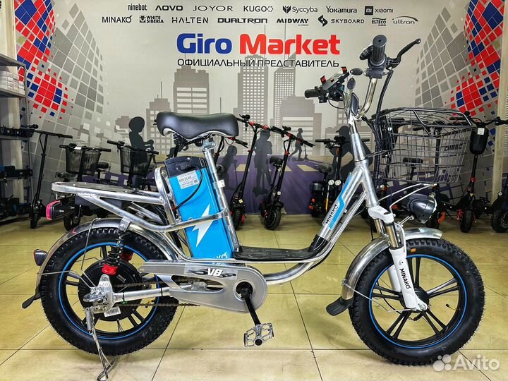 Электровелосипед minako v8