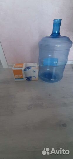 Пэт бутылка 19 литров с помпой