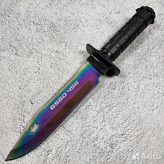 Нож нескладной csgo Bayonet M9 ст.440 (Ножемир)