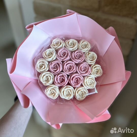 Шоколадные розы букет