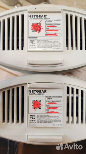 Роутер, mesh комплект netgear orbi RBK40