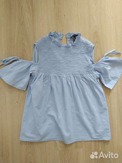 Джинсовая юбка+кофта 40-42