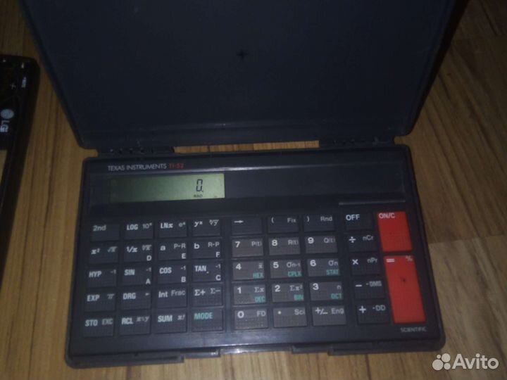Калькулятор texas instruments TI52
