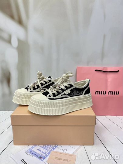 Кеды Miu Miu