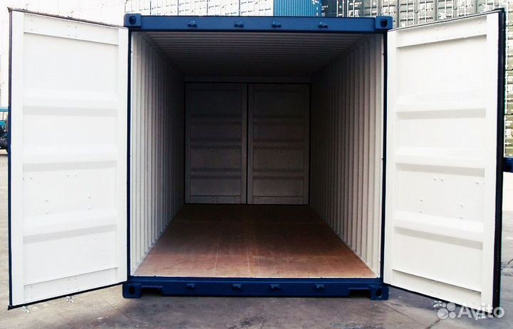 Морские и сухопутные контейнеры 20 футов, 20 Double door container