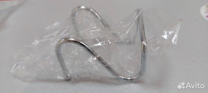 Крючок на рейлинг двойной