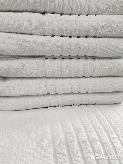 Полотенца махровые для бани бу
