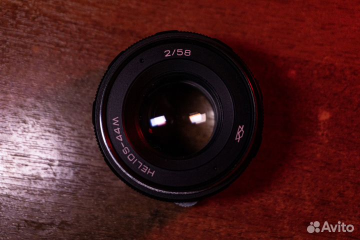 Объектив helios-44M с переходником на Canon EF-S