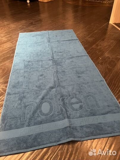 Полотенце 70 х 140 синее