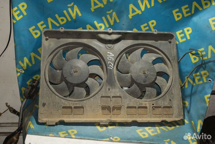 Диффузор + вентилятор Audi A6 C4