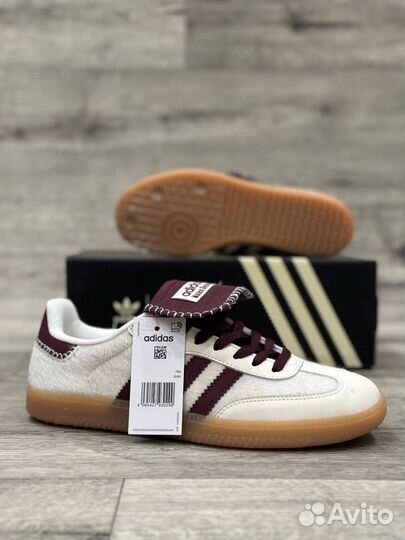 Кроссовки Adidas Samba Wales Bonner Cream White