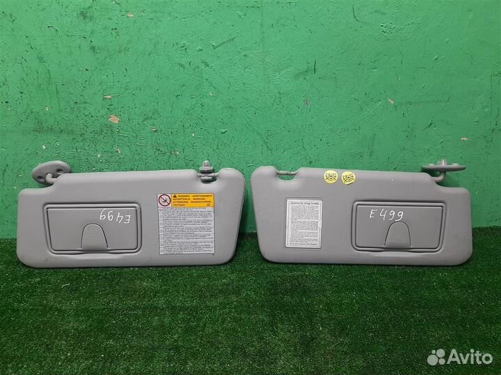 Козырек солнцезащитный (комплект) Suzuki Grand Vi