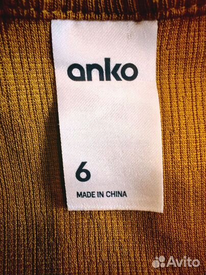 Платье Anko, Италия, оригинал, новое, 50% хлопок