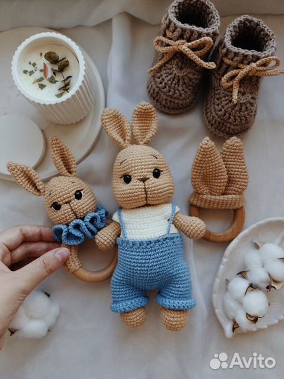 Вязаные игрушки ручной работы