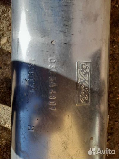 Глушитель задний форд фьюжен