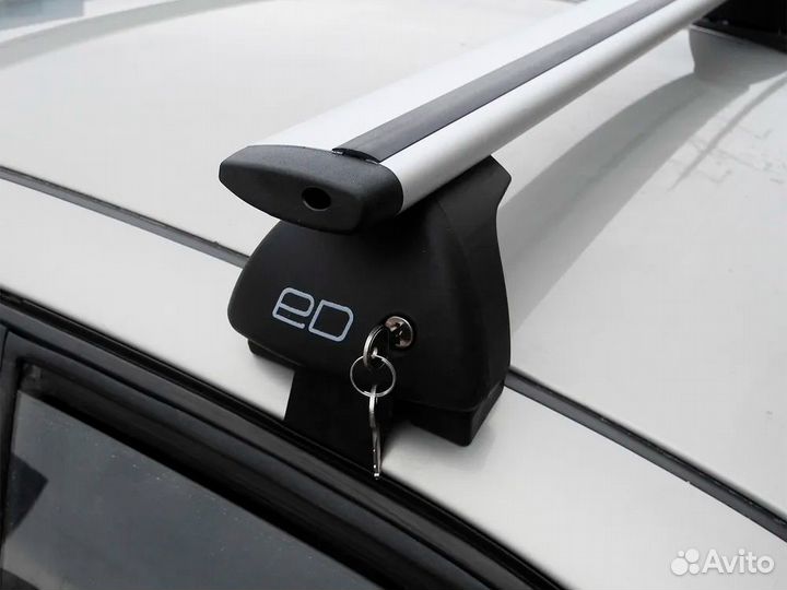 Багажник на крышу Киа Рио 3 хэтчбек (Kia Rio)