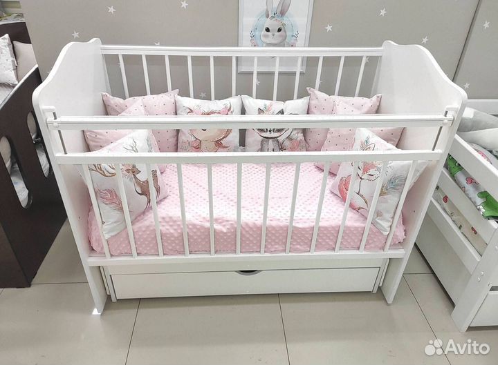 Детская кровать новая Детская кроватка для новорож