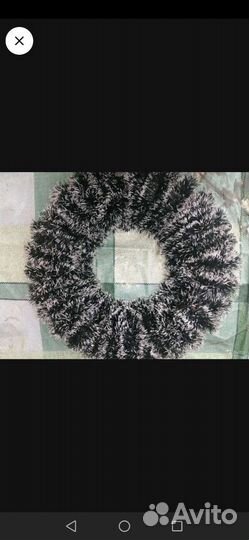 Новогодние украшения. Ёлка. Венок рождественский