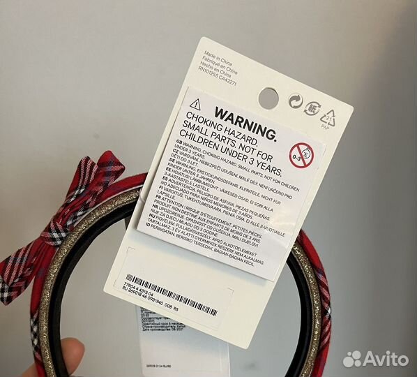 Набор из 3 ободков для девочек