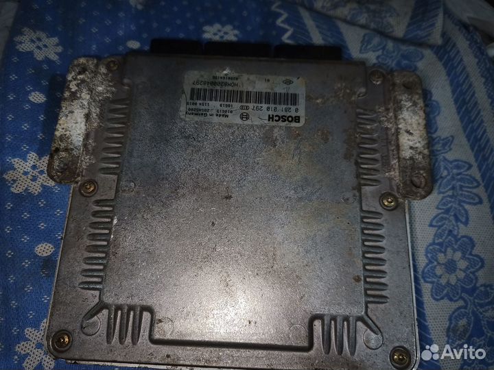 Блок управления двигателем renault laguna trafic