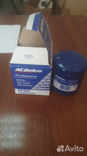 Фильтр масляный ACDelco