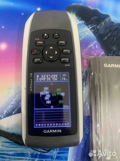 Навигатор garmin gpsmap 78 'не тонет'