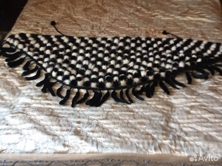 Платок шаль норковая