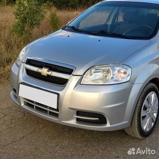 Бампер Chevrolet Aveo T250 цвет кузова серебристый