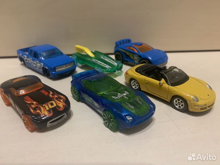 Машинки Хот вилс 6 шт