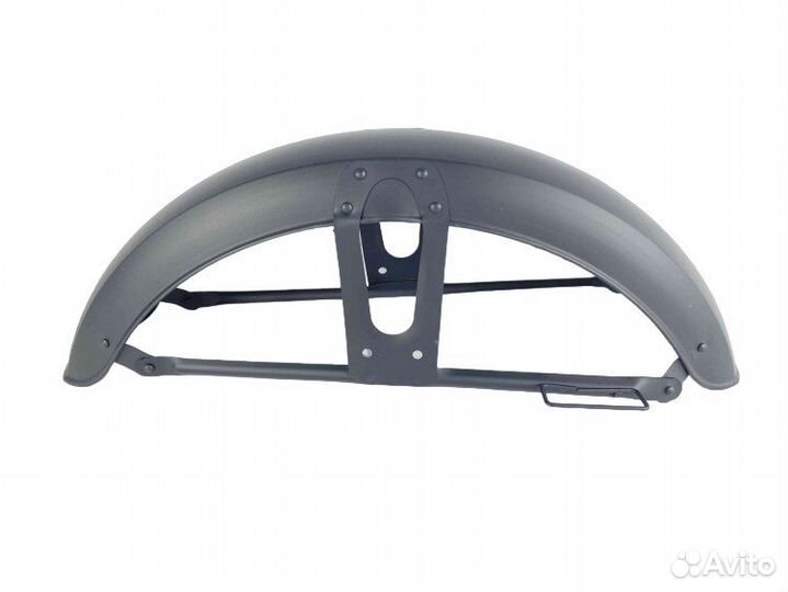 Крыло переднее мопед Дельта, Альфа, Зодиак (Черное