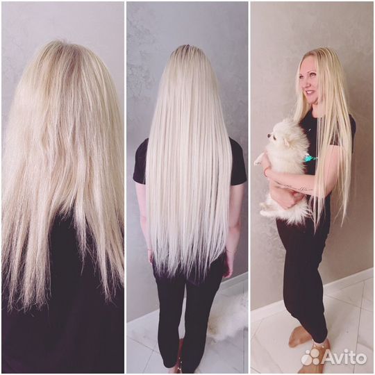 Наращивание волос Афронаращивание